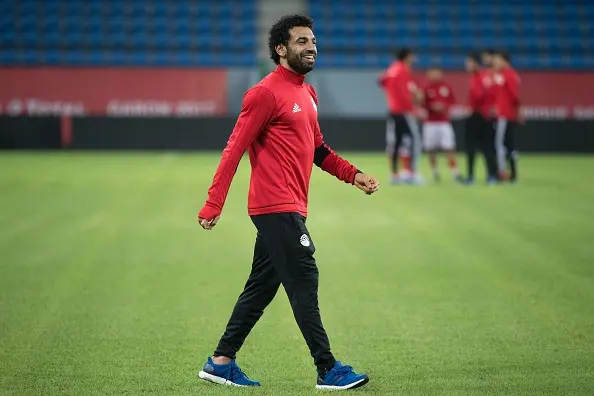 salah egitto allenamento