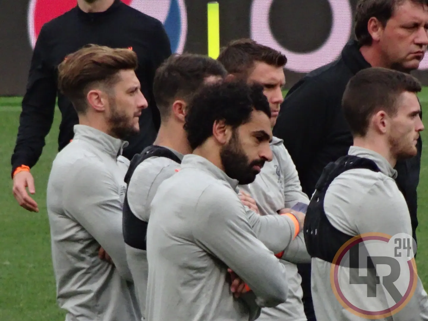 salah liverpool allenamento