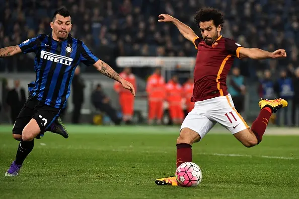 salah medel tiro roma inter