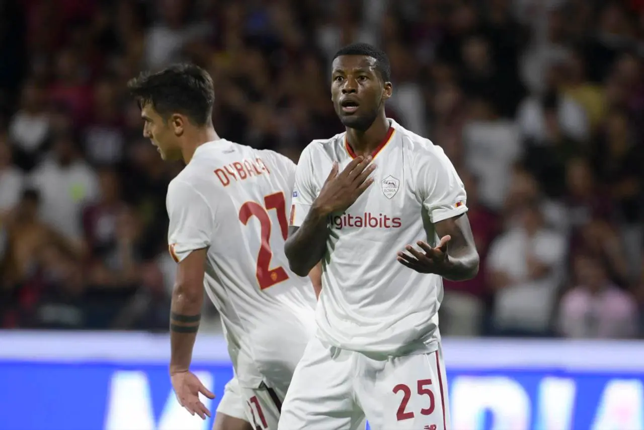 salernitana roma wijnaldum