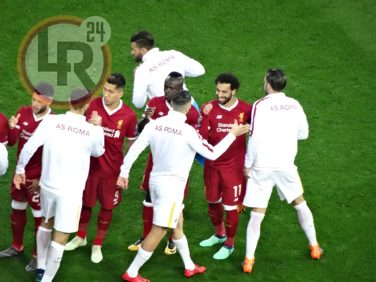 saluti salah roma liverpool