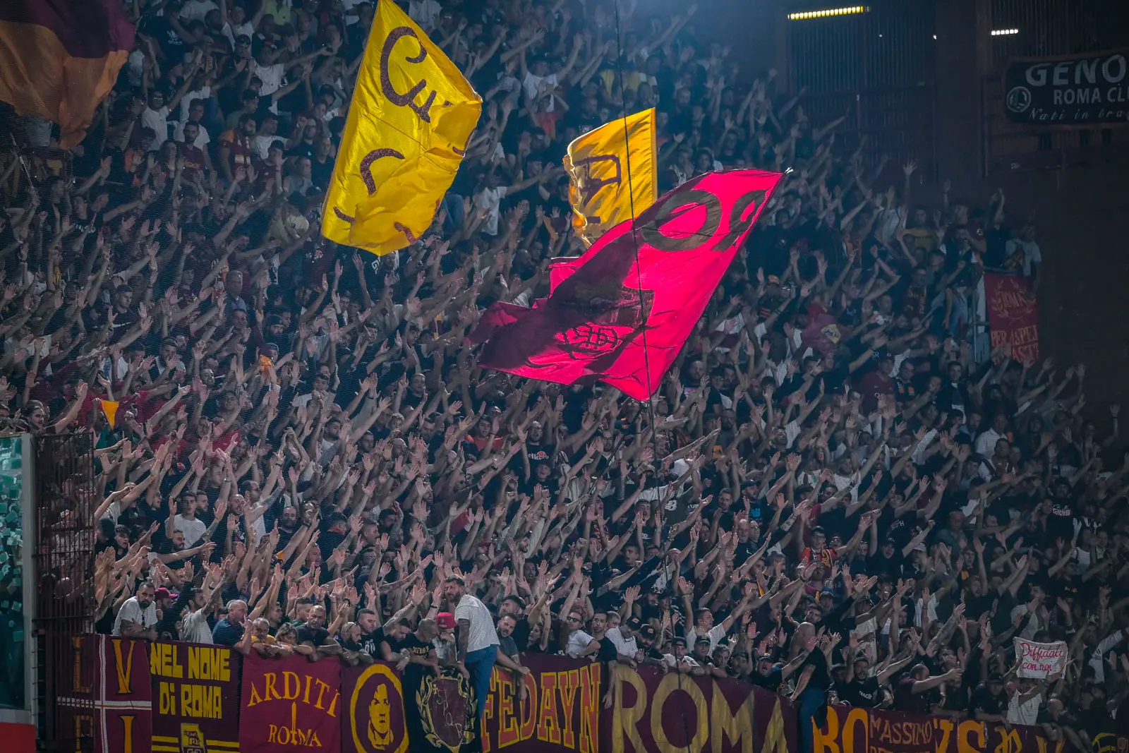 samp roma tifosi