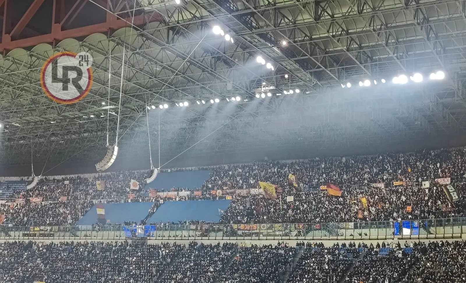 san siro tifosi giallorossi