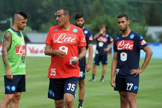 sarri allenamento