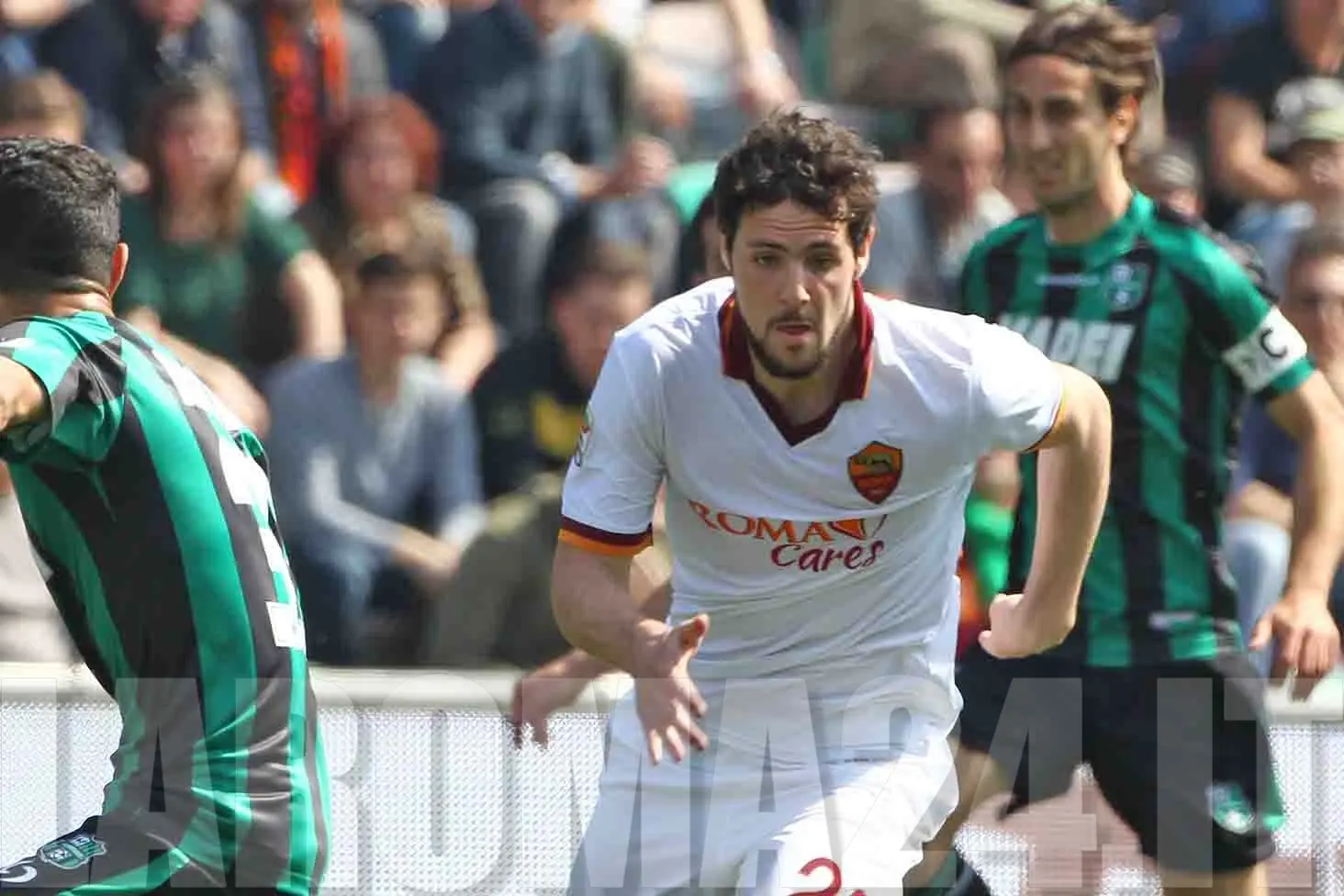sassuolo roma destro azione