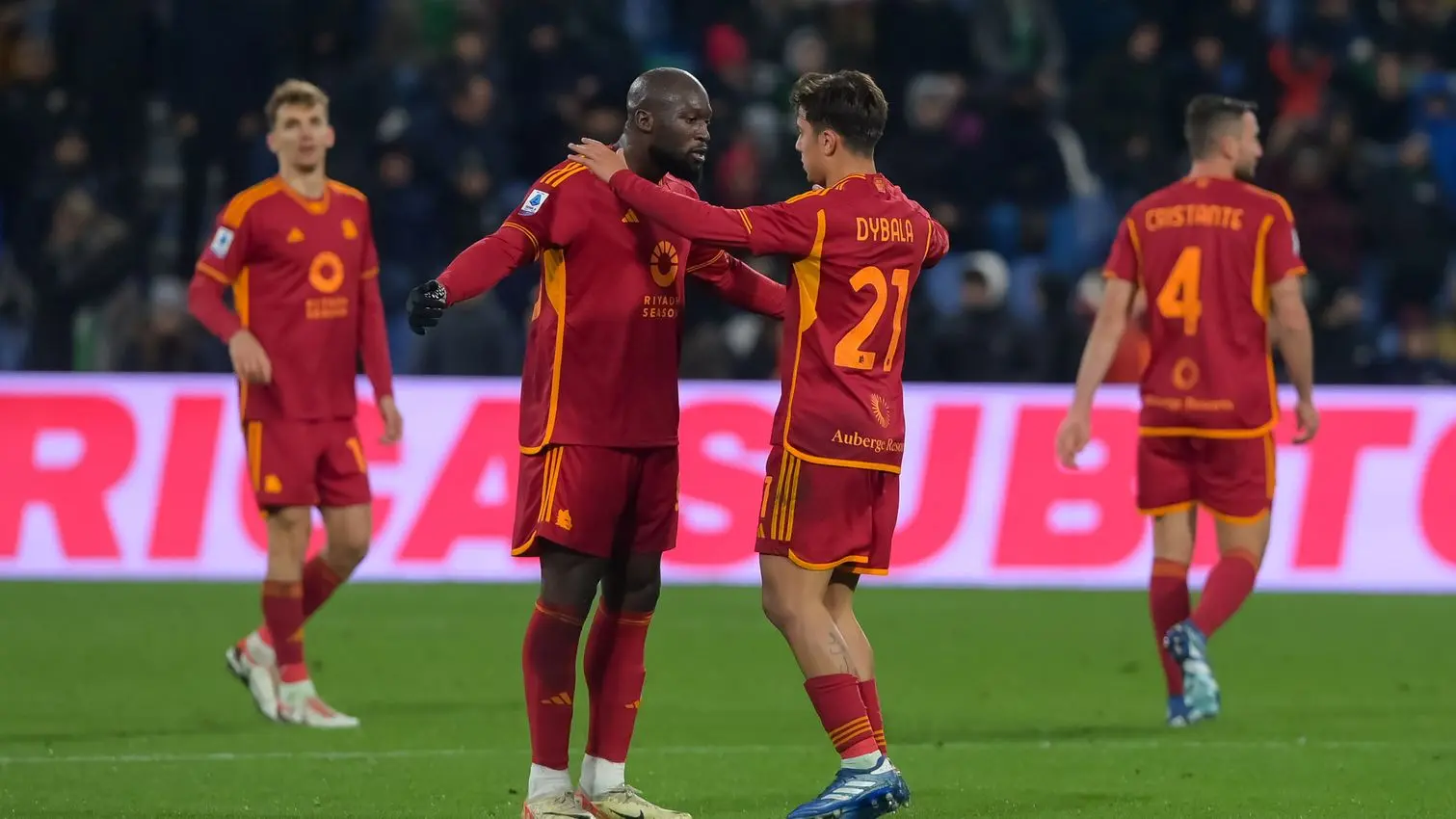 sassuolo roma dybala lukaku