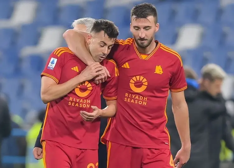 sassuolo roma el shaarawy cristante