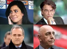 sensi lotito moratti galliani