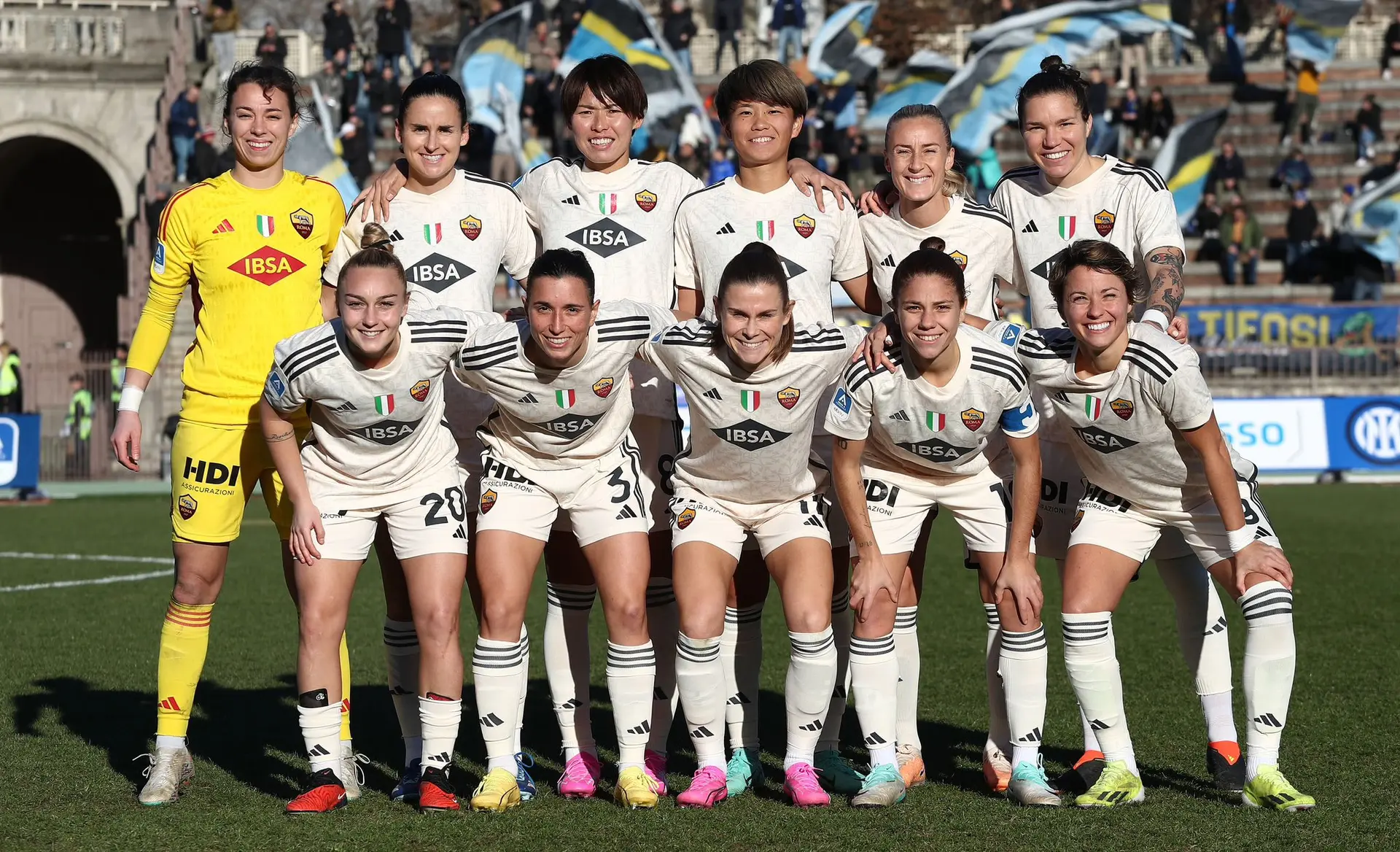 serie a femminile inter roma squadra