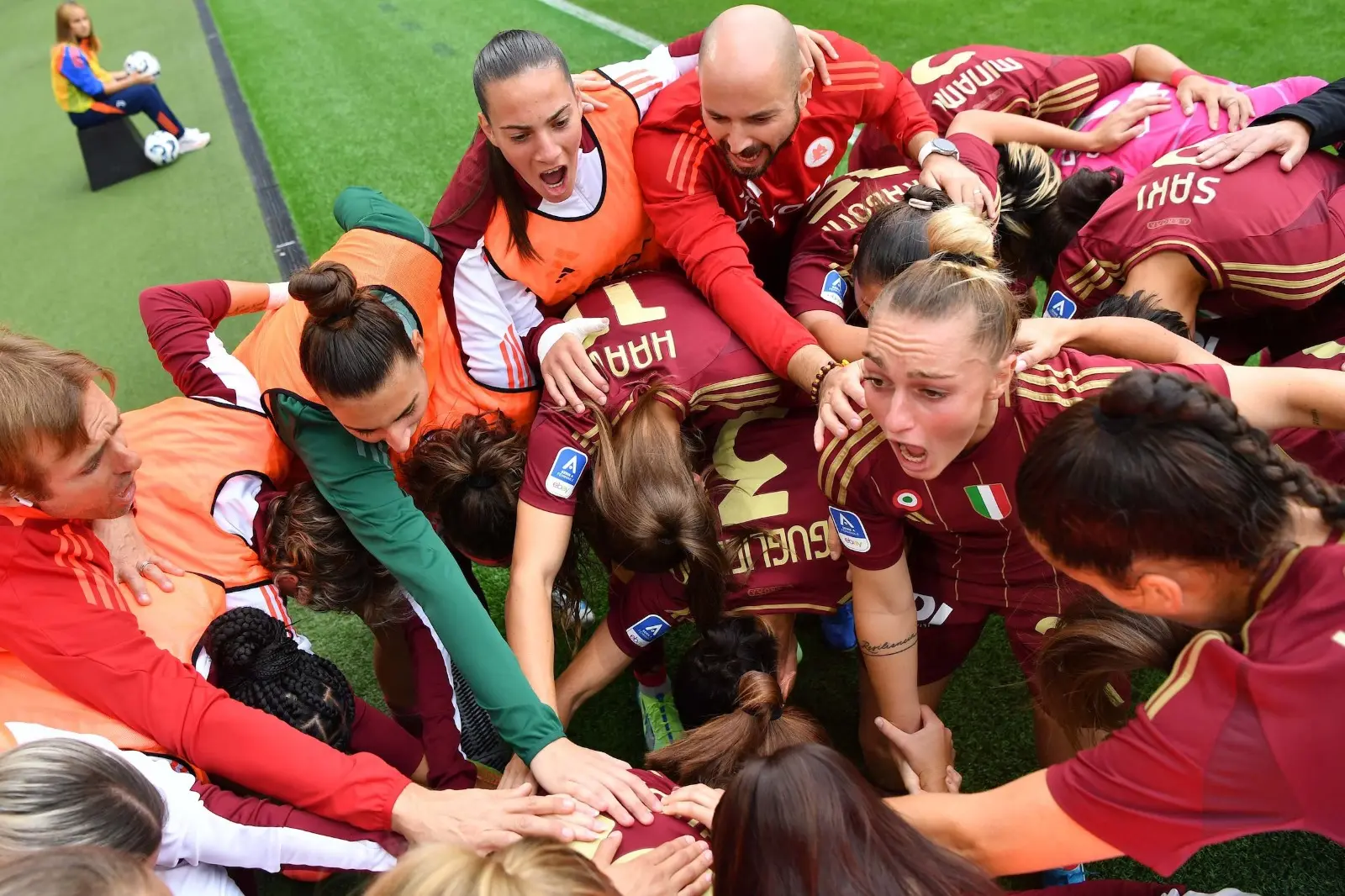 serie a femminile juventus roma squadra