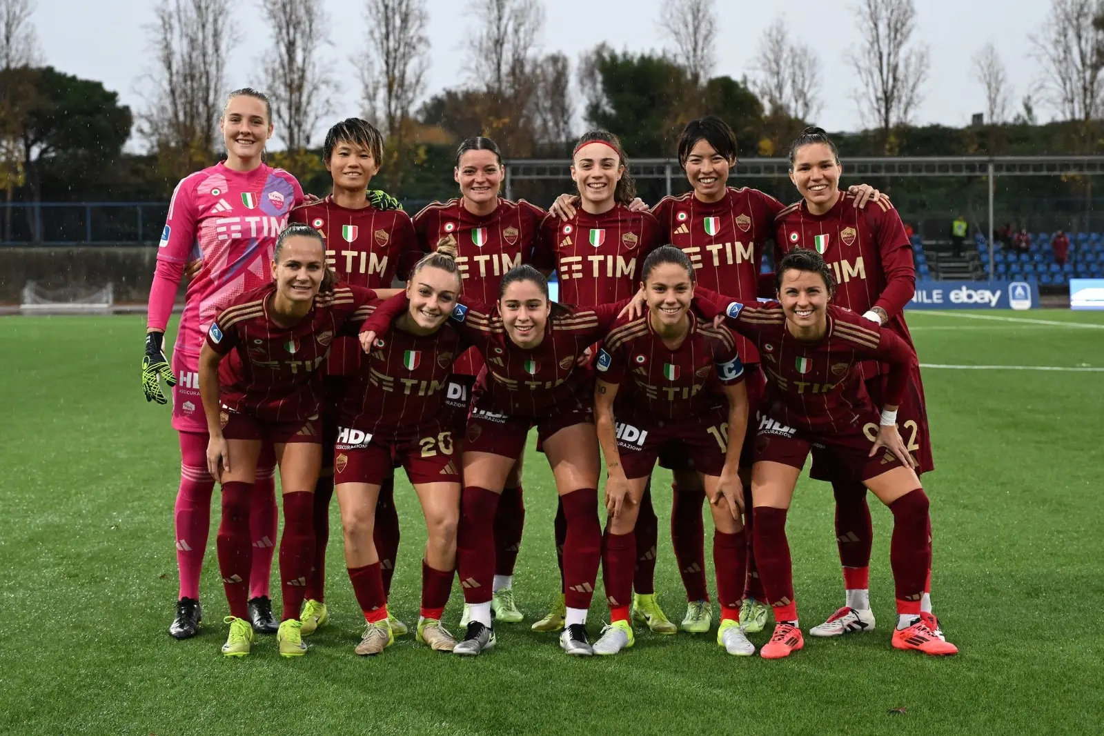 serie a femminile napoli roma squadra