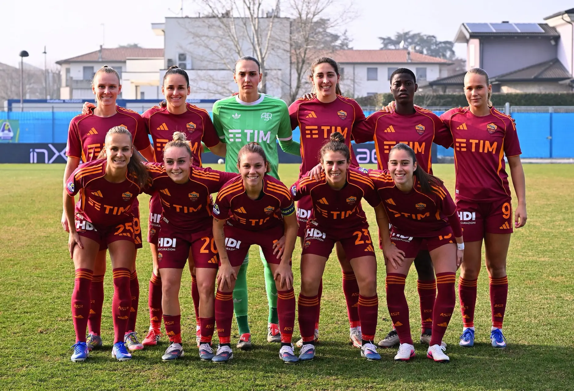serie a femminile parma roma squadra