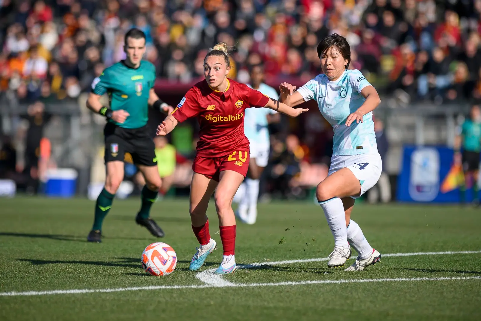 serie a femminile roma inter greggi 1