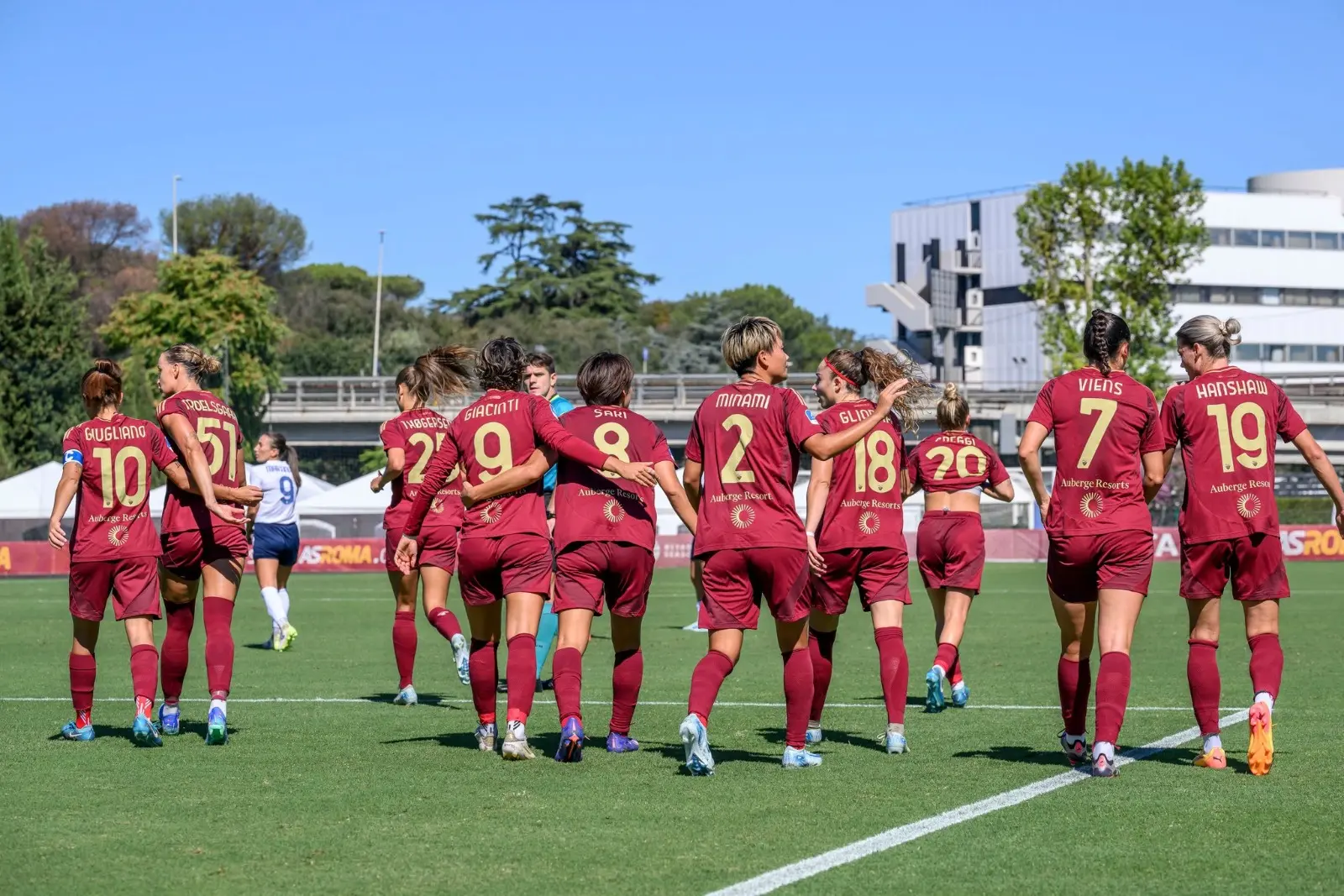 serie a femminile roma napoli squadra