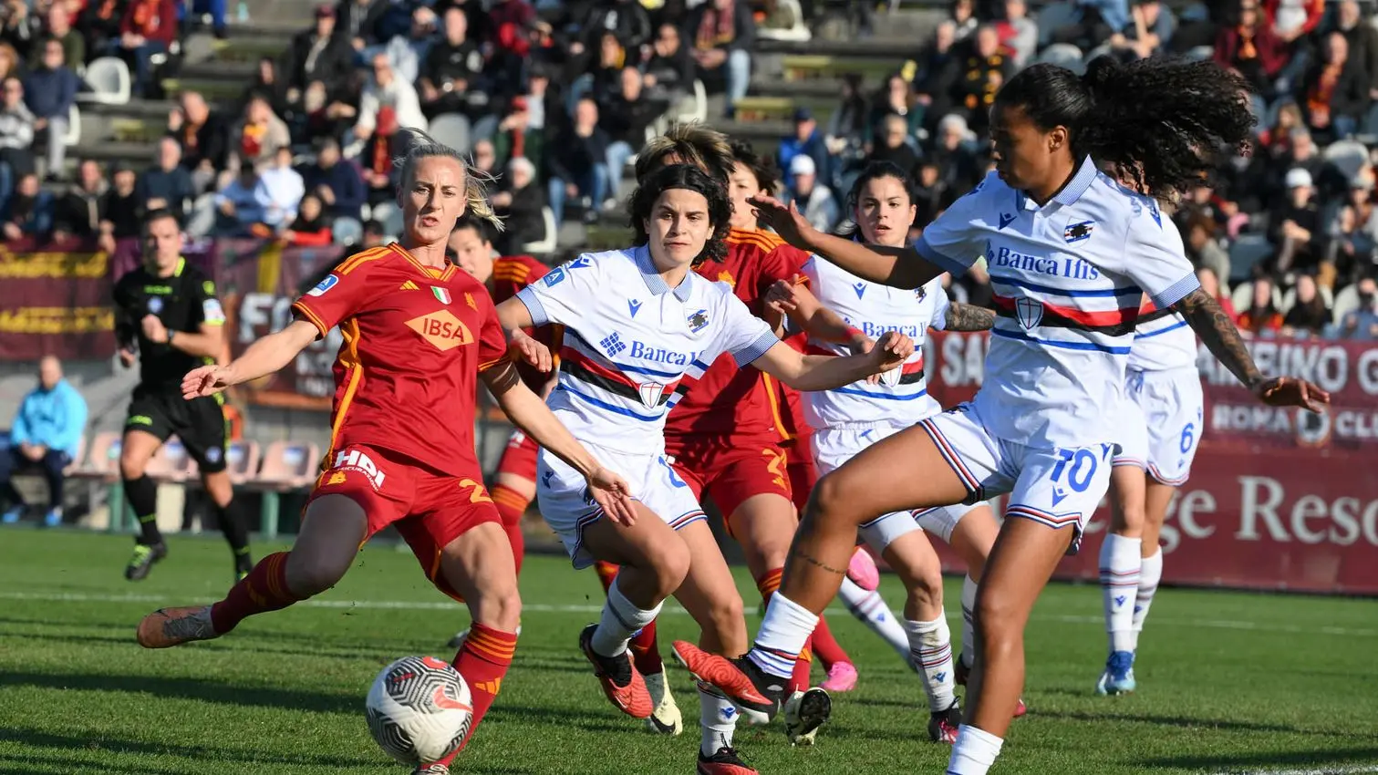 serie a femminile roma sampdoria sonstevold