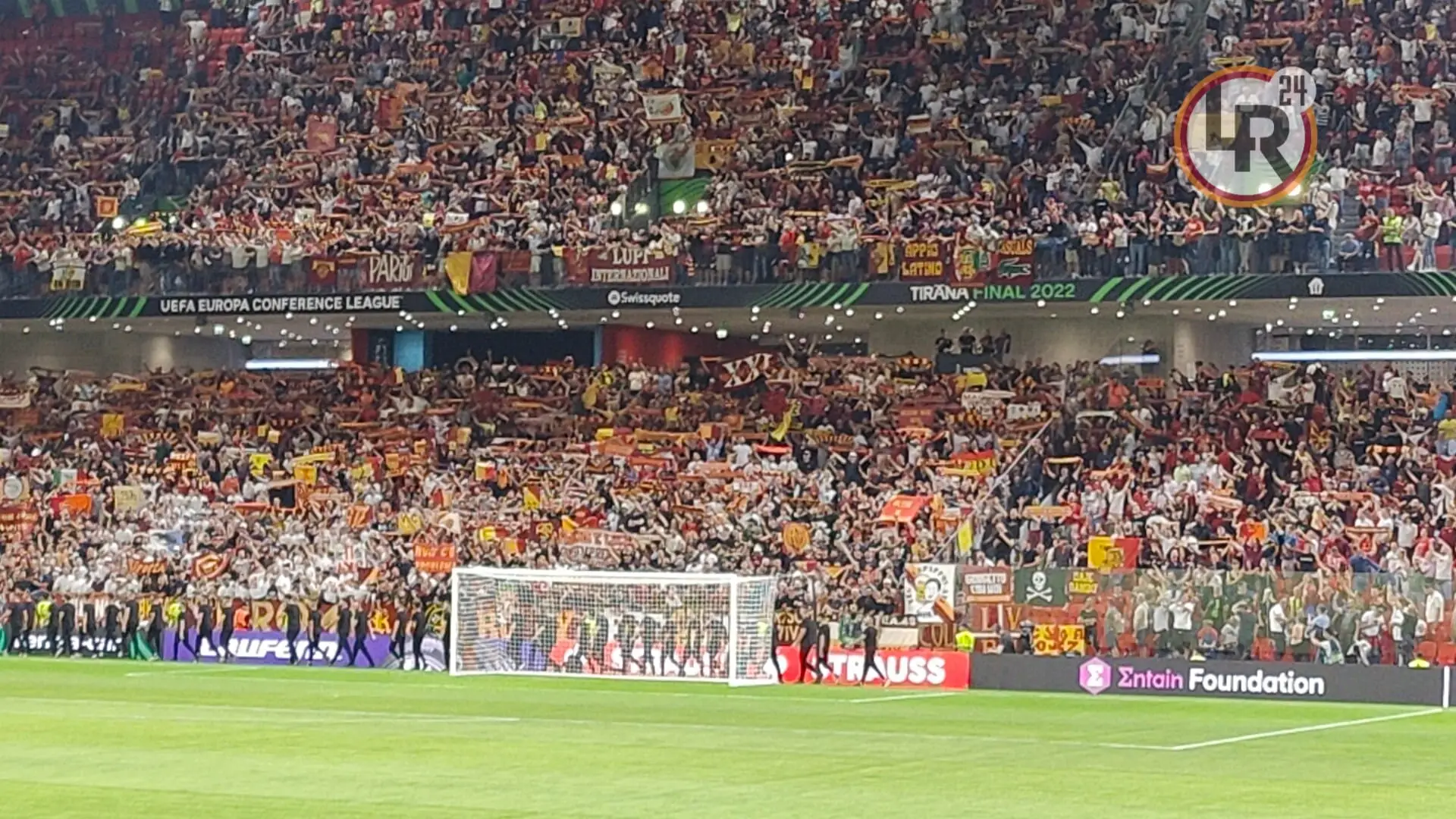 settore giallorosso roma feyenoord