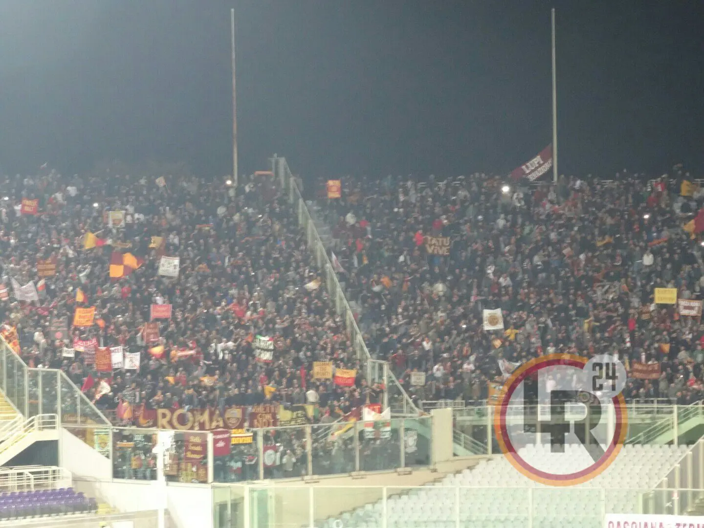 settore ospiti 2 fiorentina roma 251015