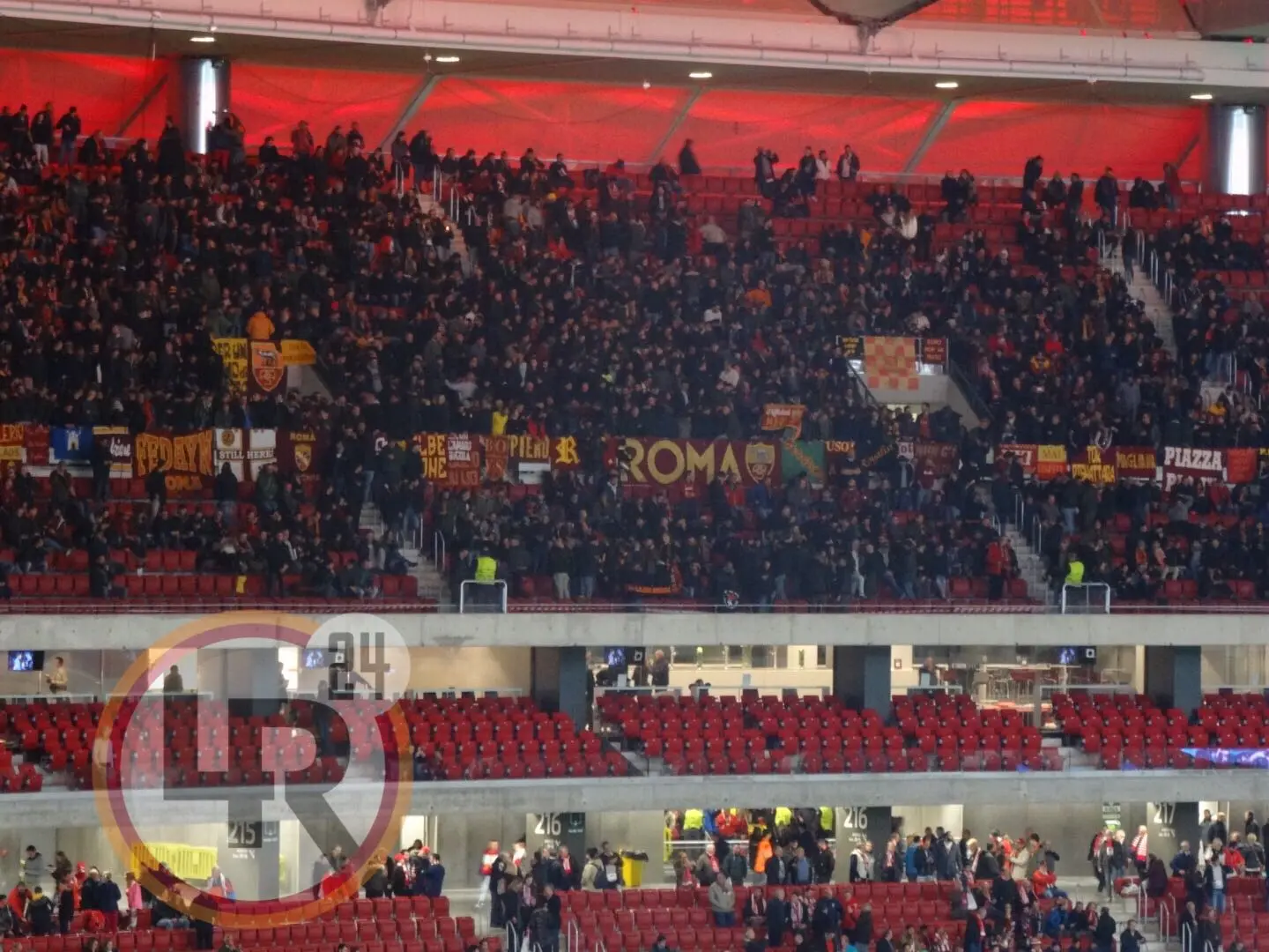 settore ospiti atletico madrid roma