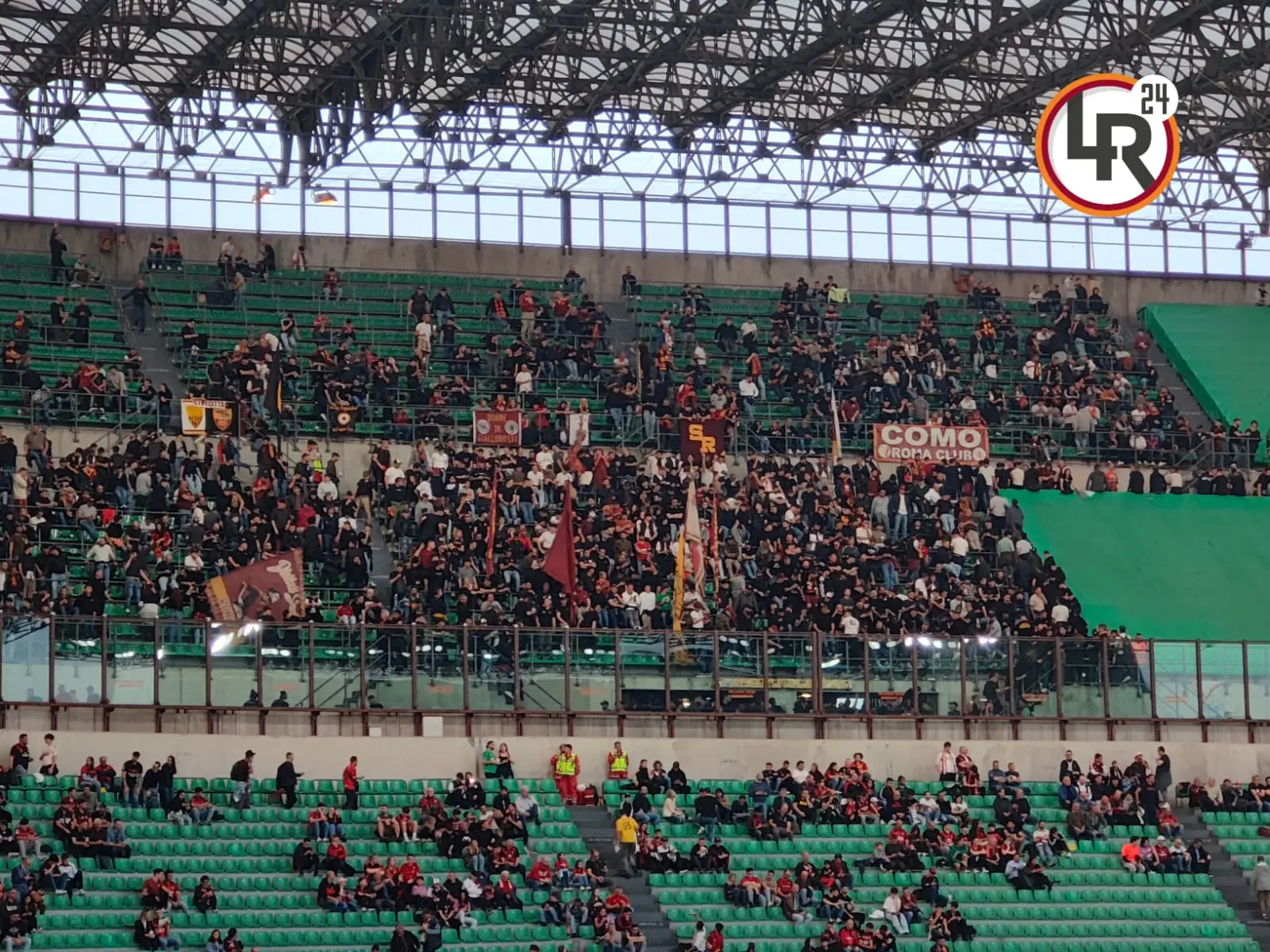 settore ospiti san siro milan roma
