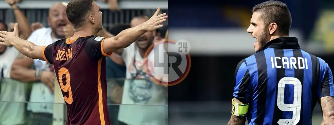 sfida dzeko vs icardi lr24