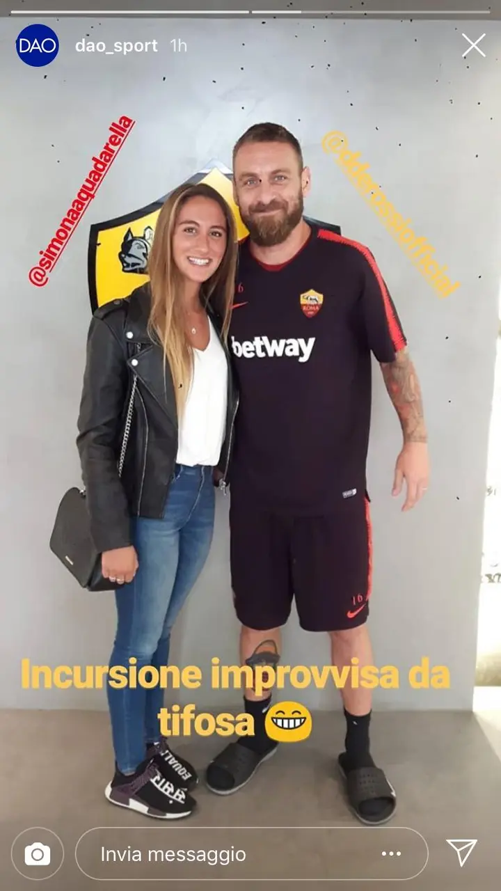 simona quadarella de rossi instagram