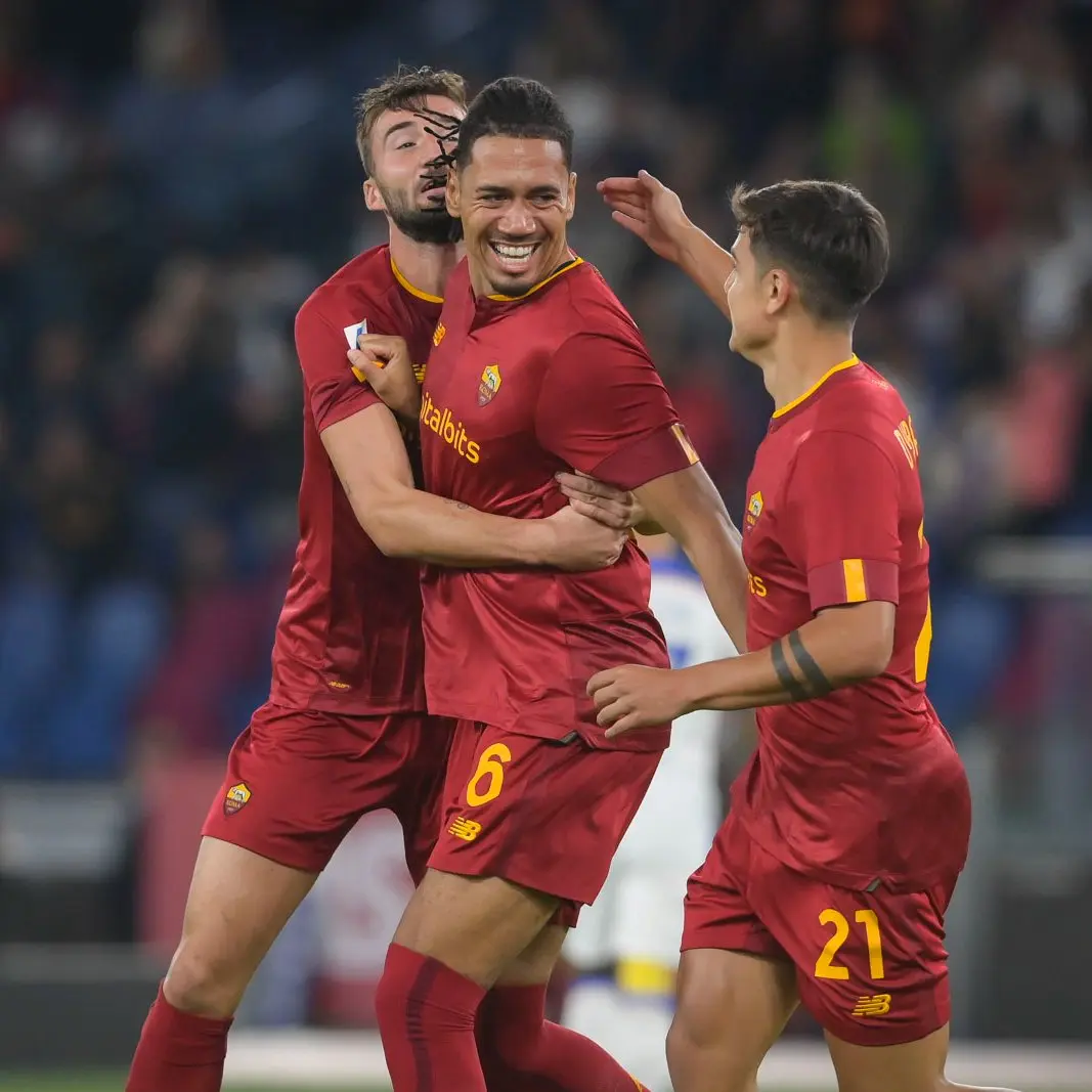 smalling dybala e cristante roma lecce