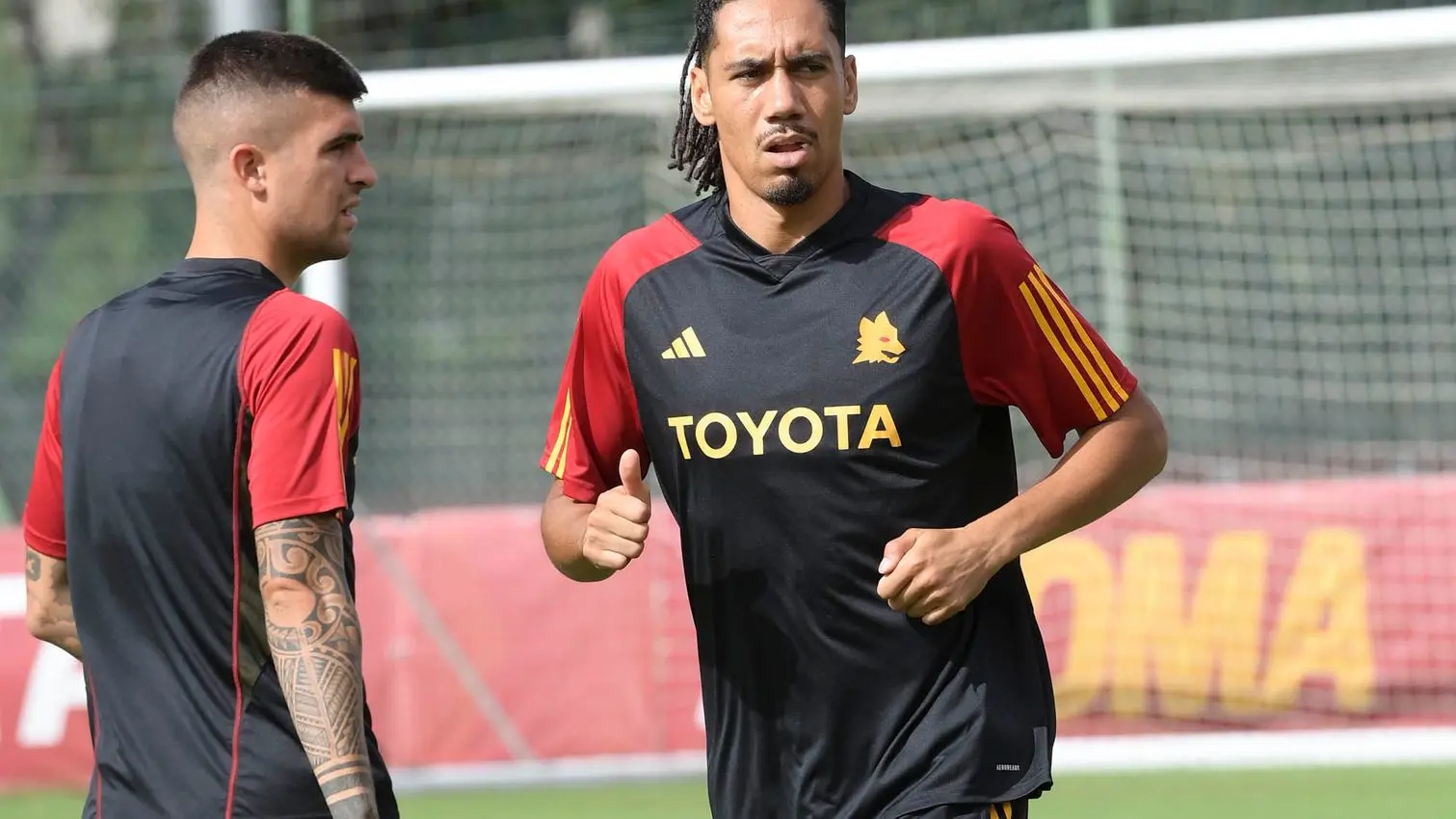 smalling mancini allenamento