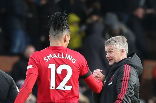 smalling mano solskjaer