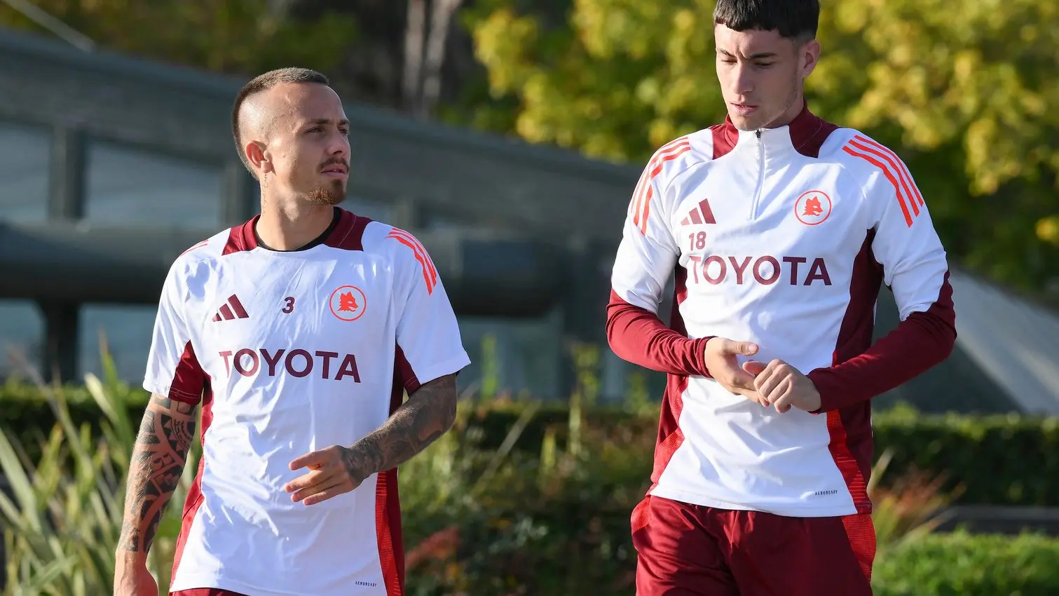 soul e angelino trigoria