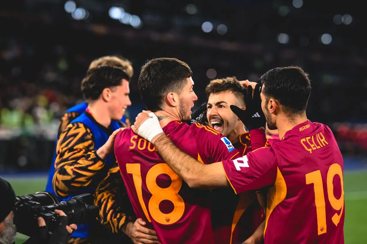 soule gol roma sassuolo