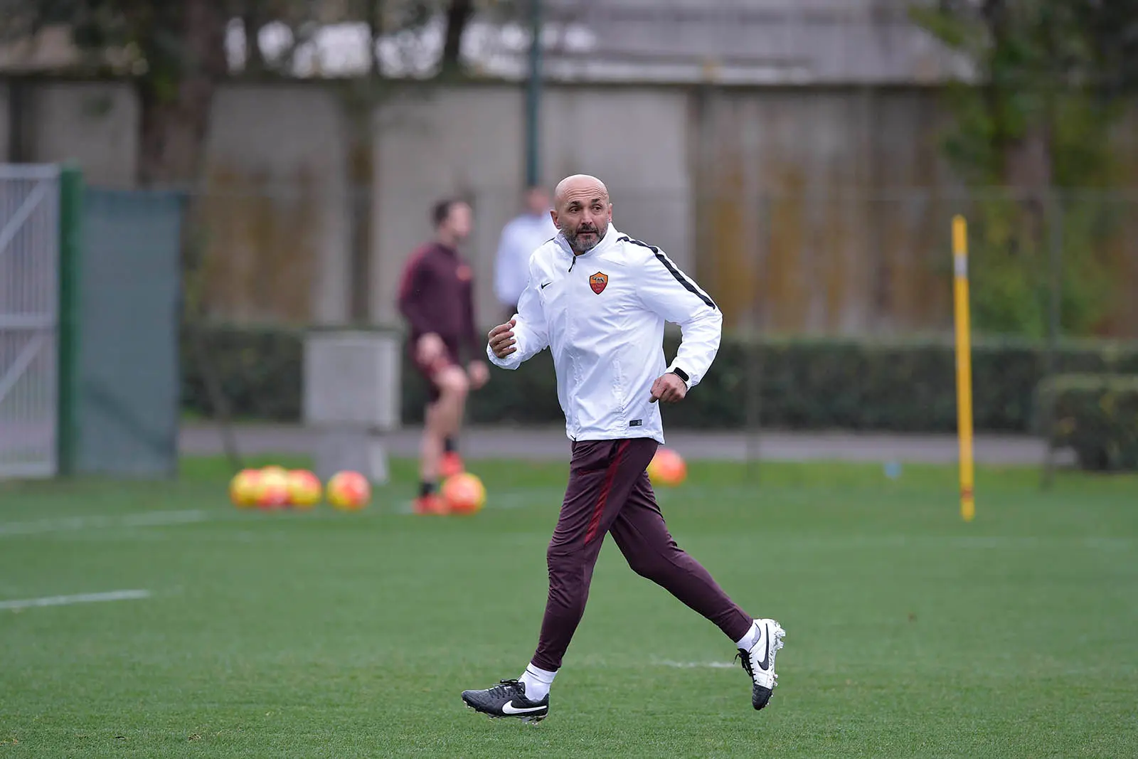 spalletti corsa roma allenamento
