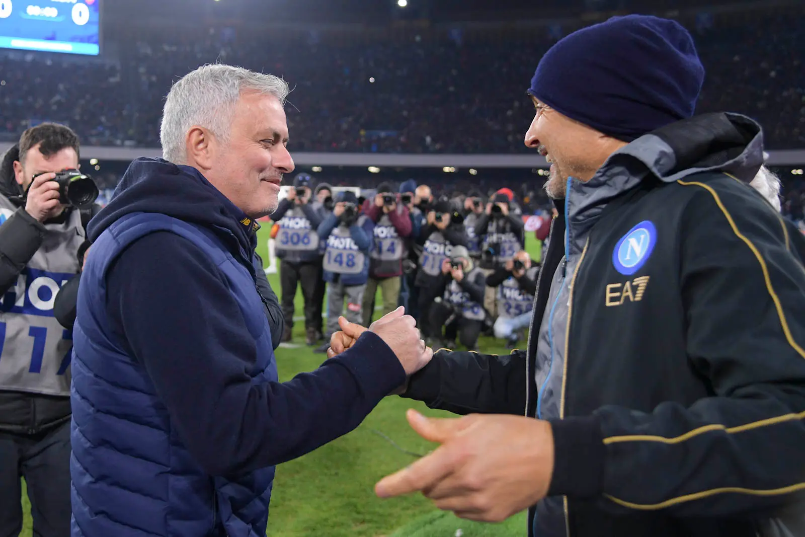 spalletti mourinho napoli roma