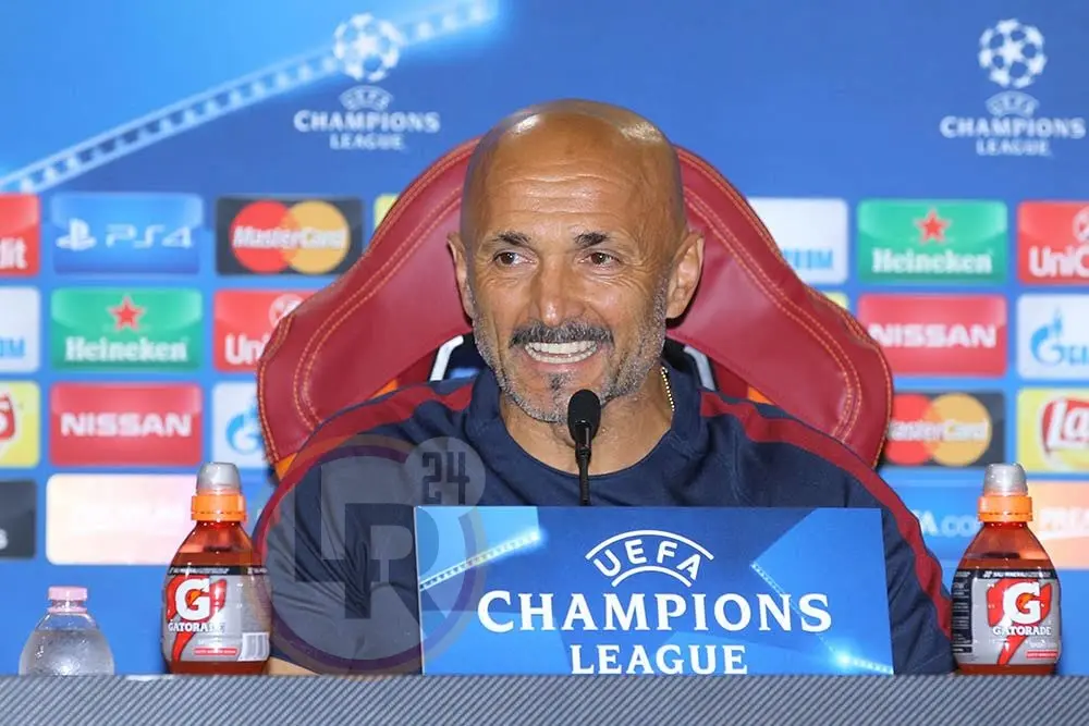 spalletti sorriso bocca larga conf stampa pre porto