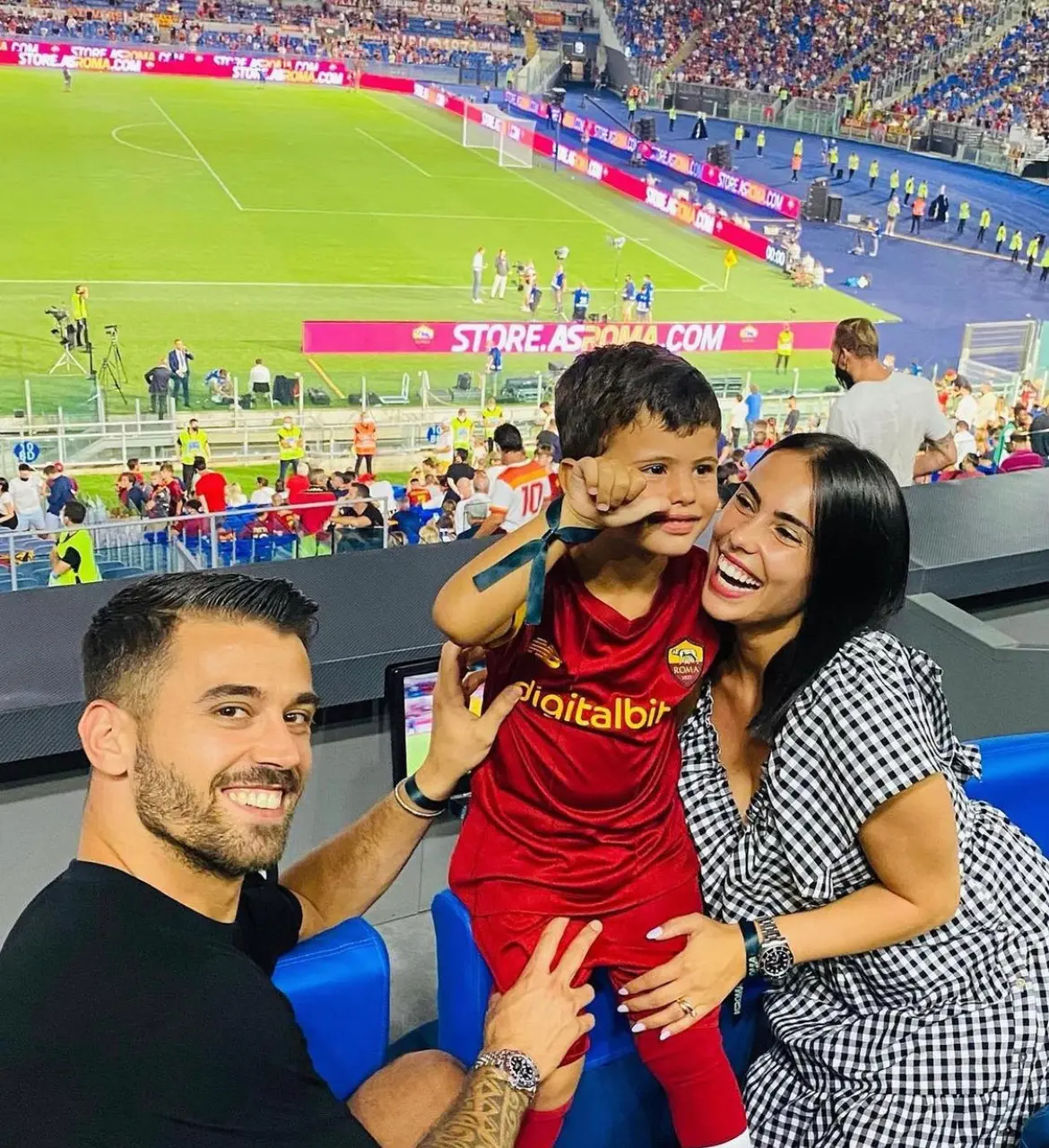 spinazzola e famiglia