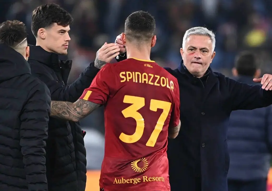 spinazzola e mourinho