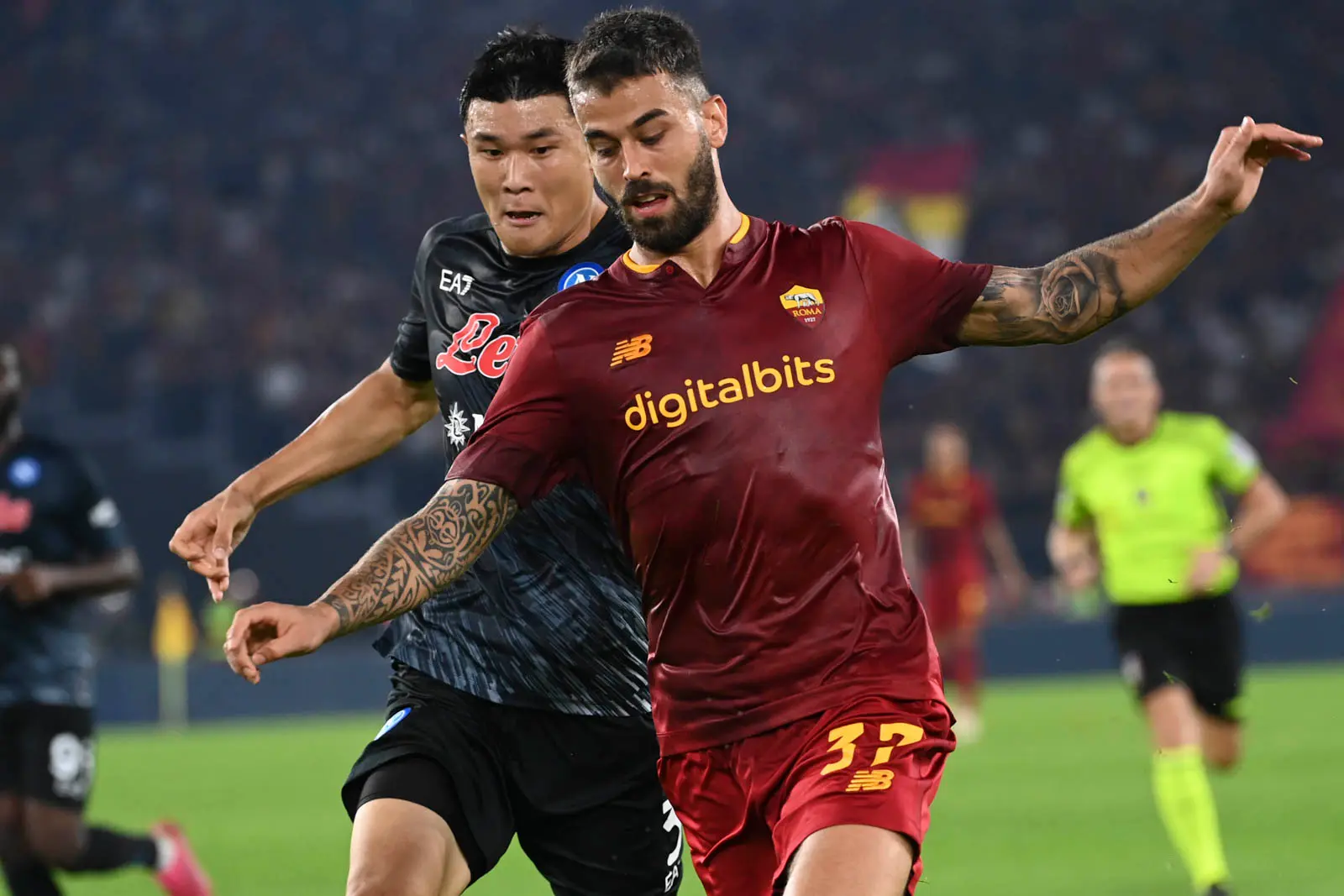 spinazzola roma napoli