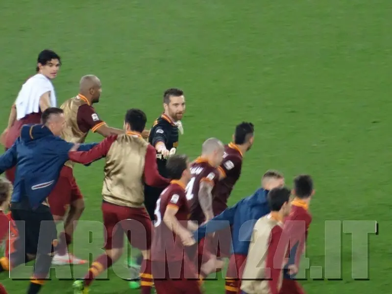 squadra in festa