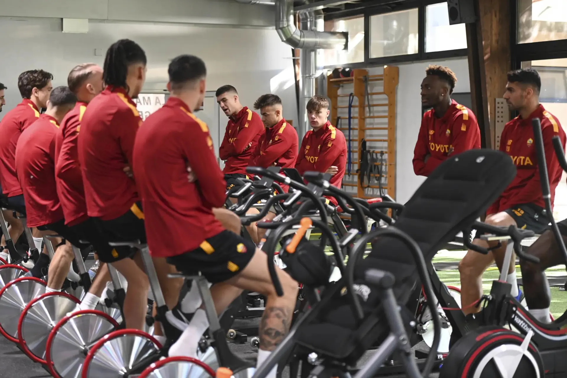 squadra palestra trigoria