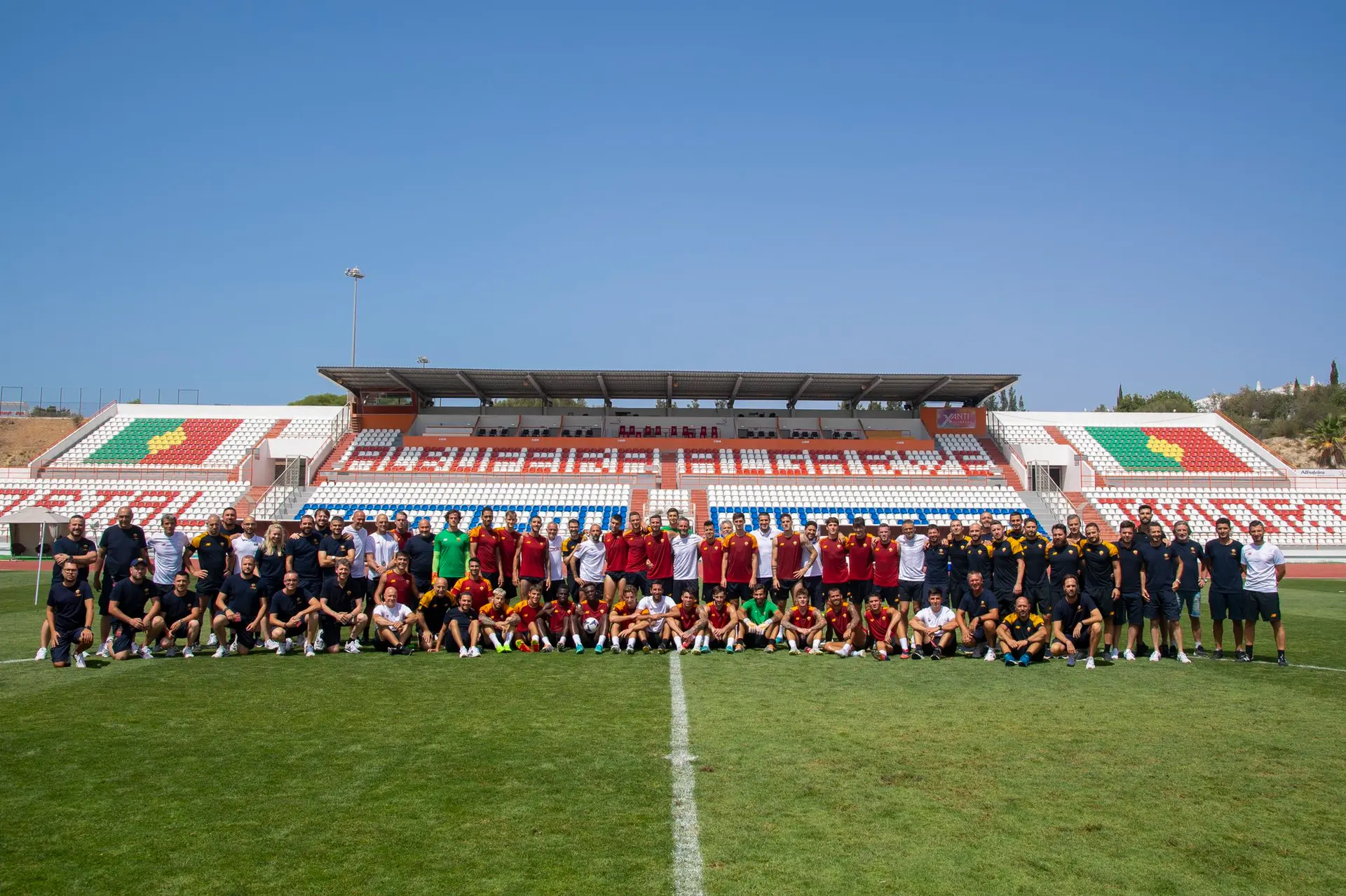 squadra staff ritiro portogallo