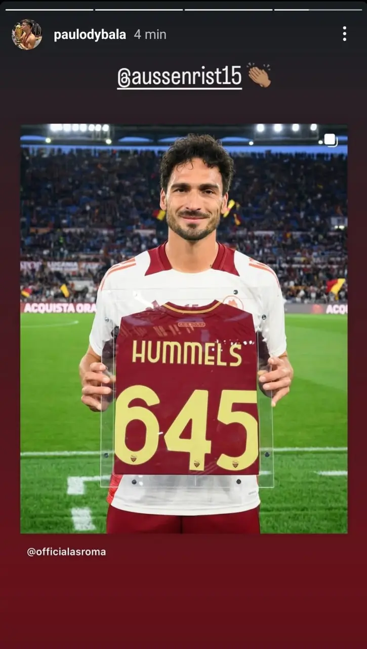 storia dybala hummels