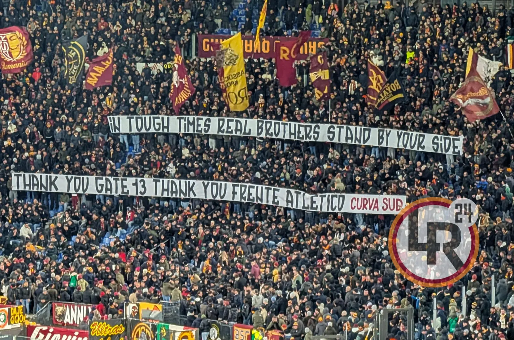 striscione curva sud 1