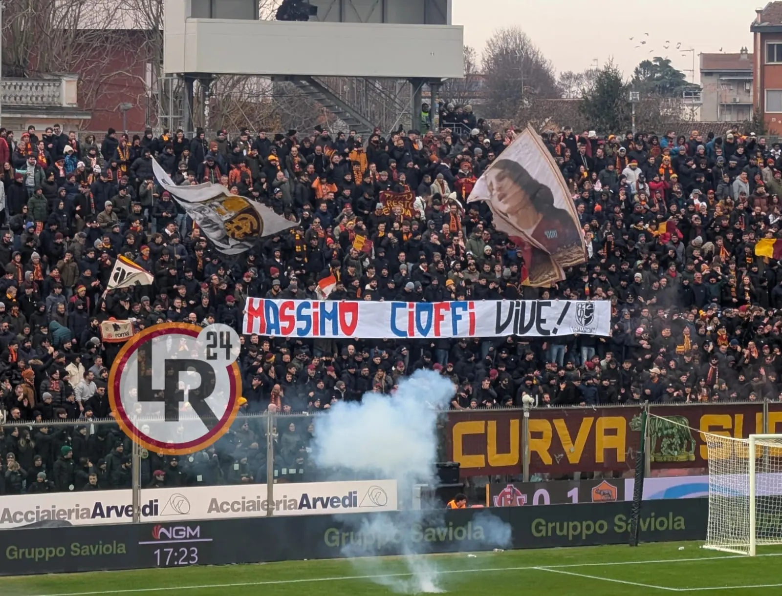 striscione curva sud