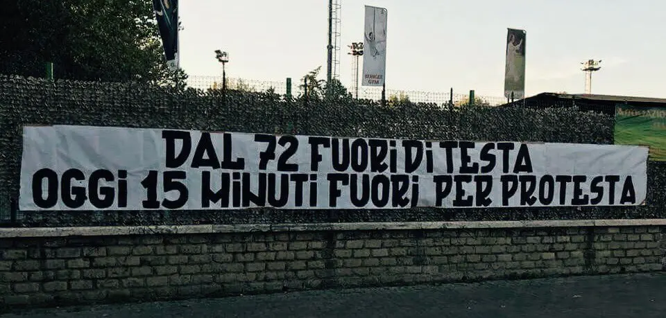 striscione fedayn