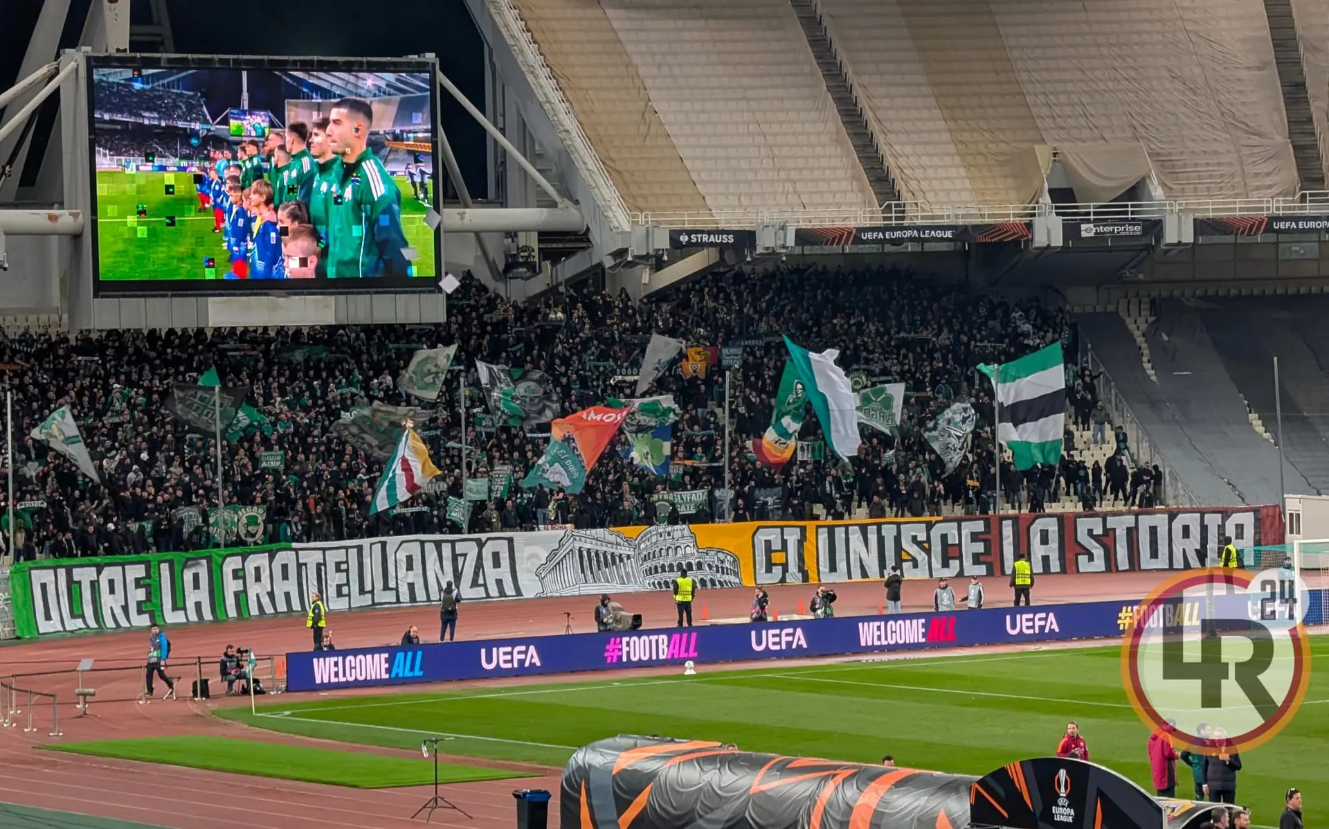 striscione panathinaikos