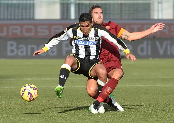 strootman allan contrasto udinese roma