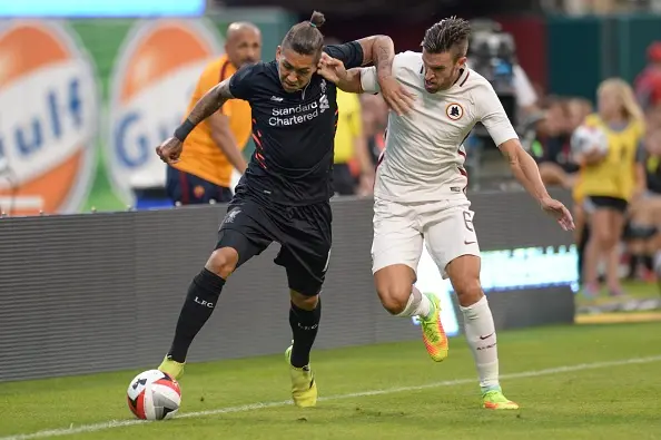 strootman firmino roma liverpool 1