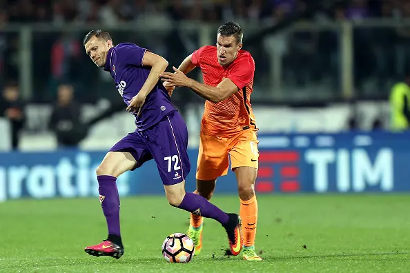 strootman ilicic fiorentina roma