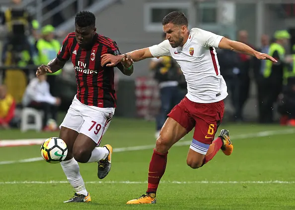 strootman kessie milan roma