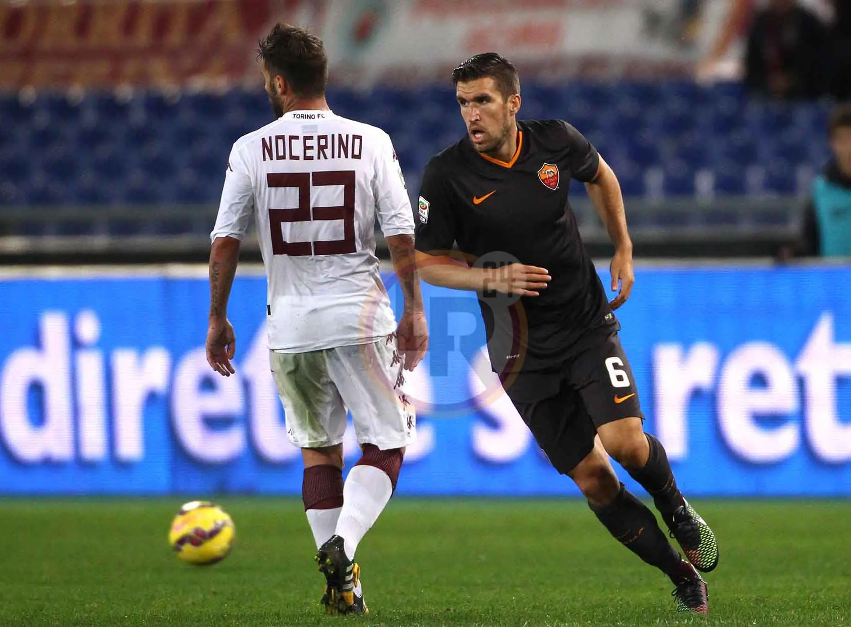 strootman nocerino azione roma toro 091114 mancini