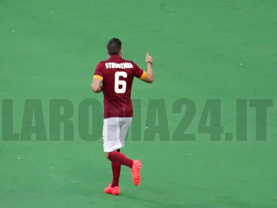 strootman presentazione roma fenerbahce 190814